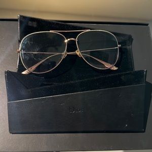 Dior clear sunglasses